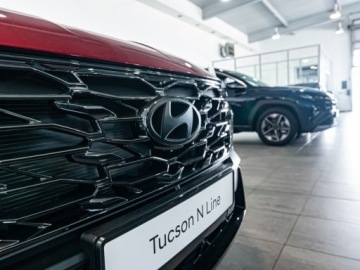 Hyundai Tucson IV SUV HEV Facelifting 1.6 T-GDI HEV 215KM 2025 HYUNDAI Tucson 1.6 T-GDi HEV N-Line 2WD aut Suv 215KM 2025, zdjęcie 3