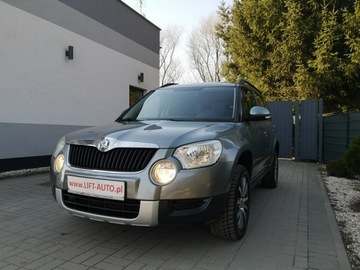 Skoda Yeti Minivan 2.0 TDI CR DPF 4x4 140KM 2011 Škoda Yeti Skoda Yeti 2.0 TDI 140KM Klimatronic