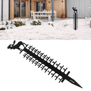 Снегомер снежинка снегомер 24см