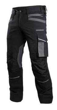 Spodnie robocze Stalco STRETCH LINE r. L Czarne