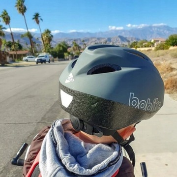 ШЛЕМ детский Bobike Go размер XXS - СЕРЫЙ