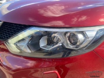 Nissan Qashqai II Crossover 1.2 DIG-T 115KM 2017 Nissan Qashqai 1.2i turbo full opcja ledy kamery 360 skory Navi bezwypadk, zdjęcie 3