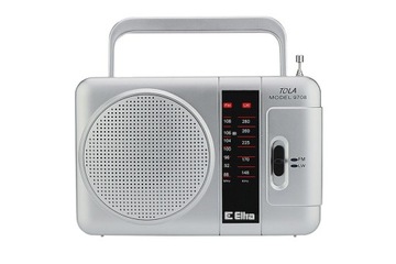 Radio sieciowo-bateryjne FM Eltra Tola