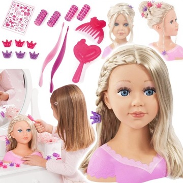 УКЛАДКА ГОЛОВЫ КУКЛЫ НАБОР ПРИЧЕСОК Шарлин Байер