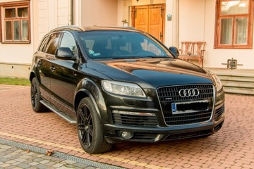AUDI Q7 4L S LINE NÁRAZNÍK KAPOTA PAS CHLADIČE SVĚTLA BLATNÍKY PŘEDNÍ KPL