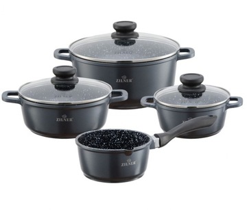 ZILNER МРАМОРНЫЕ ГОРШКИ 7 EL. ЗЛ-7026