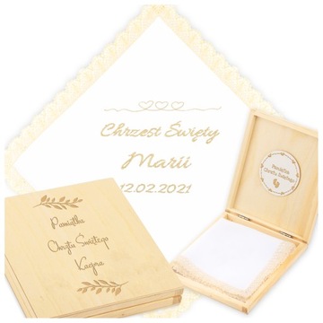 Халат с именем Белый халат с вышивкой + КОРОБКА шт.