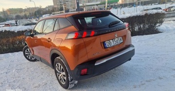 Peugeot 2008 II SUV 1.2 PureTech 100KM 2021 Peugeot 2008 90 Tkm - Bezwypadkowy - Navi - Grzane fotele 1.2 Benzyna 101KM, zdjęcie 5