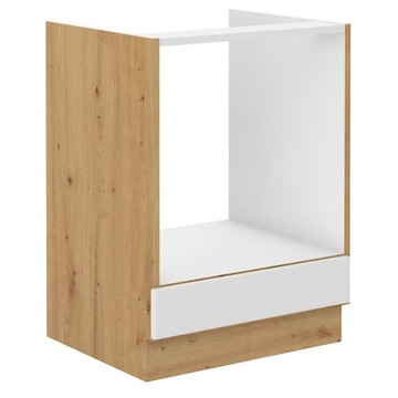 Szafka do piekarnika 60 cm Scandi biała artisan