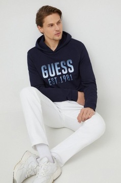 GUESS ORYGINALNA BLUZA Z KAPTUREM S DA510