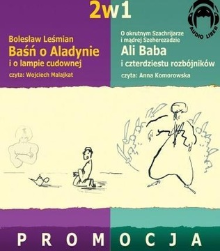ALI BABA I 40.. + BAŚŃ O ALADYNIE AUDIOBOOK ANNA KOMOROWSKA