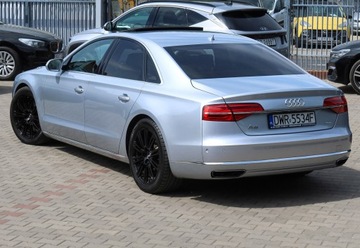 Audi A8 D4 Sedan Facelifting 4.2 TDI 385KM 2014 Audi A8 4,2 TDi Night View Webasto ACC Solar HUD Matrix 360° 4xGrzany Fotel, zdjęcie 31