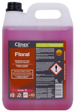 CLINEX FLORAL BLUSH 5L Płyn do mycia podłóg