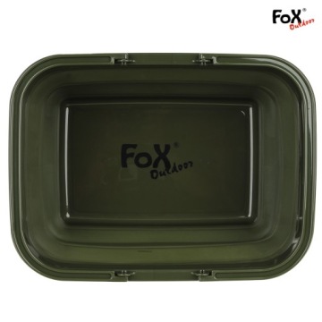 КОРЗИНА ТУРИСТИЧЕСКАЯ КОРЗИНА ДЛЯ ПИКНИКА СКЛАДНАЯ ЧАША КОНТЕЙНЕР 9Л MFH FOX OLIVE