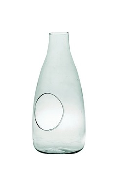 Wazon butelka W-519 boczny otwór H33cm D15cm