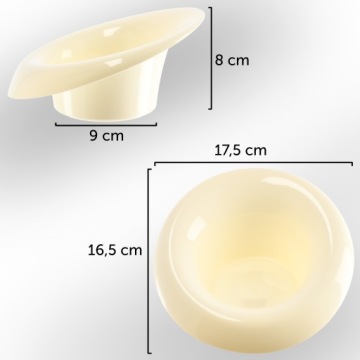 ЦВЕТОЧНЫЙ ГОРШОК ГОРШОК ИКЕБАНА КОМПОЗИЦИЯ ЭКРЮ 9 СМ
