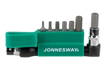 Zestaw bitów 1/4'' ampulowych z uchwytem JONNESWAY