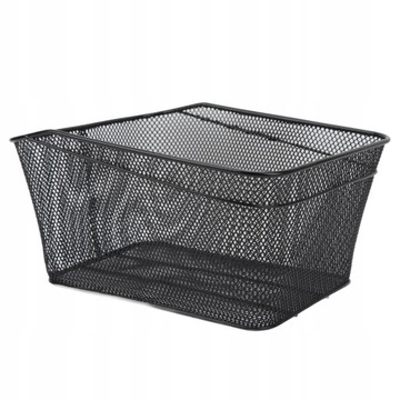 Задняя корзина для велосипеда BIKE BASKET черная 20 л