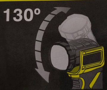 СВЕТОДИОДНЫЙ ФОНАРЬ 280Лм RYOBI RLF18-0