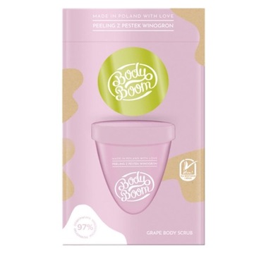 BodyBoom Peeling z Pestek Winogron 100 g