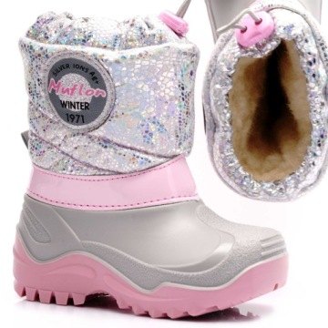 СНЕЖНЫЕ БОТИНКИ RENBUT MUFLON ЗИМНЯЯ ОБУВЬ ШЕРСТЬ 25/26