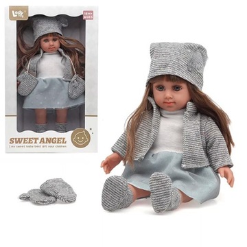 Lalka śpiewa i mówi po polsku Sweet Angel włosy 35cm