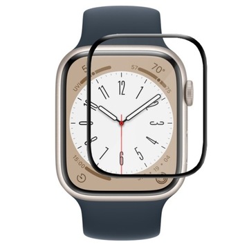 Szkło Hybrydowe FULL COVER do Apple Watch 9 41mm