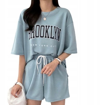 Modne letnie damskie spodenki sportowe Top Set 3XL