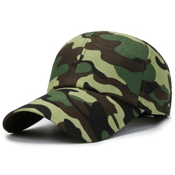 Bejsbolówka czapka z daszkiem moro wojskowa taktyczna uniwersalna lekka