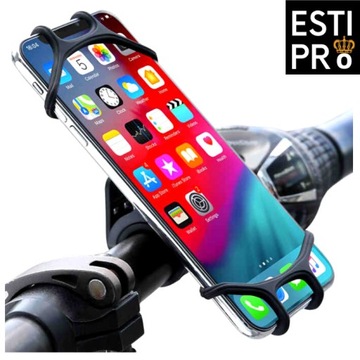 UCHWYT NA TELEFON ROWEROWY ELASTYCZNE MOCNE ETUI Moc na Telefon do Roweru