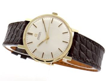 MĘSKA OMEGA GENEVE VINTAGE 14K ZŁOTO 33MM AUTOMATYCZNY KALIBER REF. 161.009