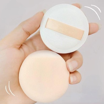 Puszek gąbka do pudru makijażu miękki do aplikacji puszek kosmetyczny