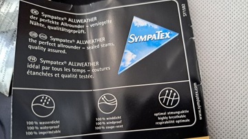 Мужская лыжная куртка WARSTEINER SYMPATEX с мембраной RECCO system M/L