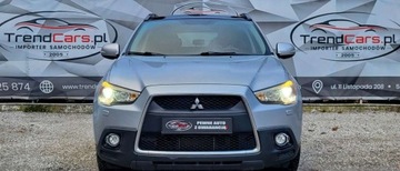 Mitsubishi ASX I SUV 1.8 DID MIVEC 116KM 2012 Mitsubishi ASX 1.8 D Ksenon Panorama Skora bezwypadkowy serwisowany ZAREJE, zdjęcie 1