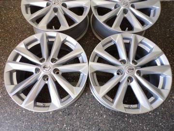 4× DISK HLINÍK NISSAN OE 7.0" X 17" 5X114.3 ET 40