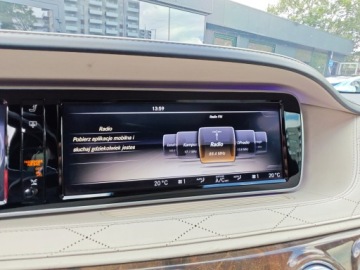 Mercedes Klasa S W222 Limuzyna wersja długa AMG S 63 AMG 585KM 2016 MERCEDES S 63 AMG, 4 MATIC, Bogata wersja wyposażenia, Przebieg 125771km, zdjęcie 33