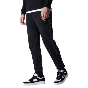 Spodnie dresowe męskie Champion Jacquard Tape Fleece Joggers 219096 r.M