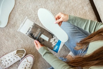 Стельки для обуви ароматные освежающие - 8 пар.