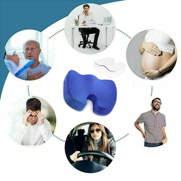 ОРТОПЕДИЧЕСКАЯ ПОДУШКА ДЛЯ АВТОКРЕСЛА, ОФИСА, СИДЕНЬЯ КРЕСЛА, СТУЛА