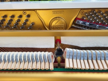 ПИАНИНО КОРЕЯ ** ХАНДОК ** БЕЛЫЙ ОРИГИНАЛ 1990-х годов гарантия