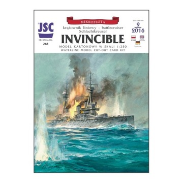 JSC-268 - Krążownik liniowy HMS INVINCIBLE 1:250