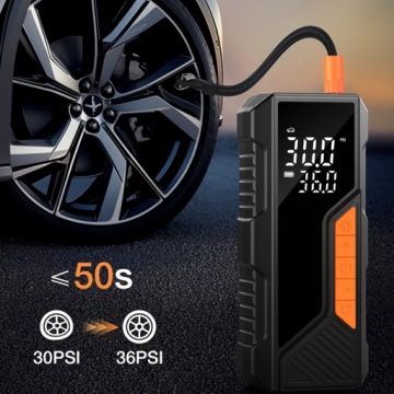 АВТОМОБИЛЬНЫЙ КОМПРЕССОР МОТОЦИКЛ БЕСПРОВОДНОЙ НАСОС ВЕЛОСИПЕД POWERBANK USB