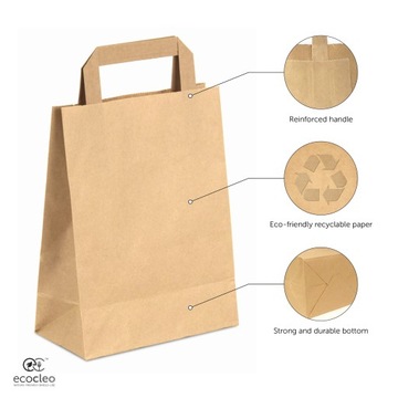 Eco Paper Back 26x14x30 см (260x140x300) 250 ПК!