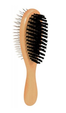 TRIXIE Szczotka DREWNIANA dwustronna DUŻA 22cm