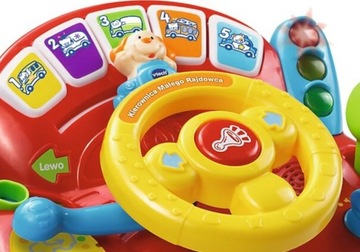 Игрушечный руль VTECH маленького раллийного гонщика 60482
