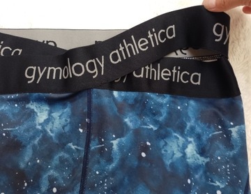 legginsy fitness Gymology Athletica L 44/46 granatowe kosmos