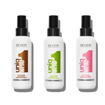 REVLON UNIQ ONE Maska w spray'u do włosów 3x150 ML