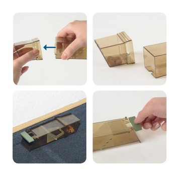 HUMANITARNY CHWYTACZ ŻYWOŁAPKA ŁAPKA PUŁAPKA NA MYSZY GRYZONIE NO PEST