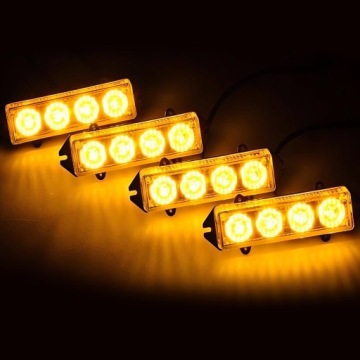 4х СИГНАЛЬНЫЕ ЛАМПЫ СТРОБСКОП ПОМОЩЬ ЭВАКУАТОР СВЕТОДИОДНЫЙ