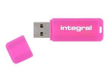 Integral pamięć USB Neon 32GB USB 2.0 pink